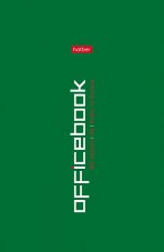 Блокнот 80л А5ф клетка 65г/кв.м на скобе-Office Book-